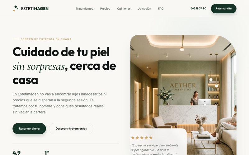 Centro de Estética: Estetimagen